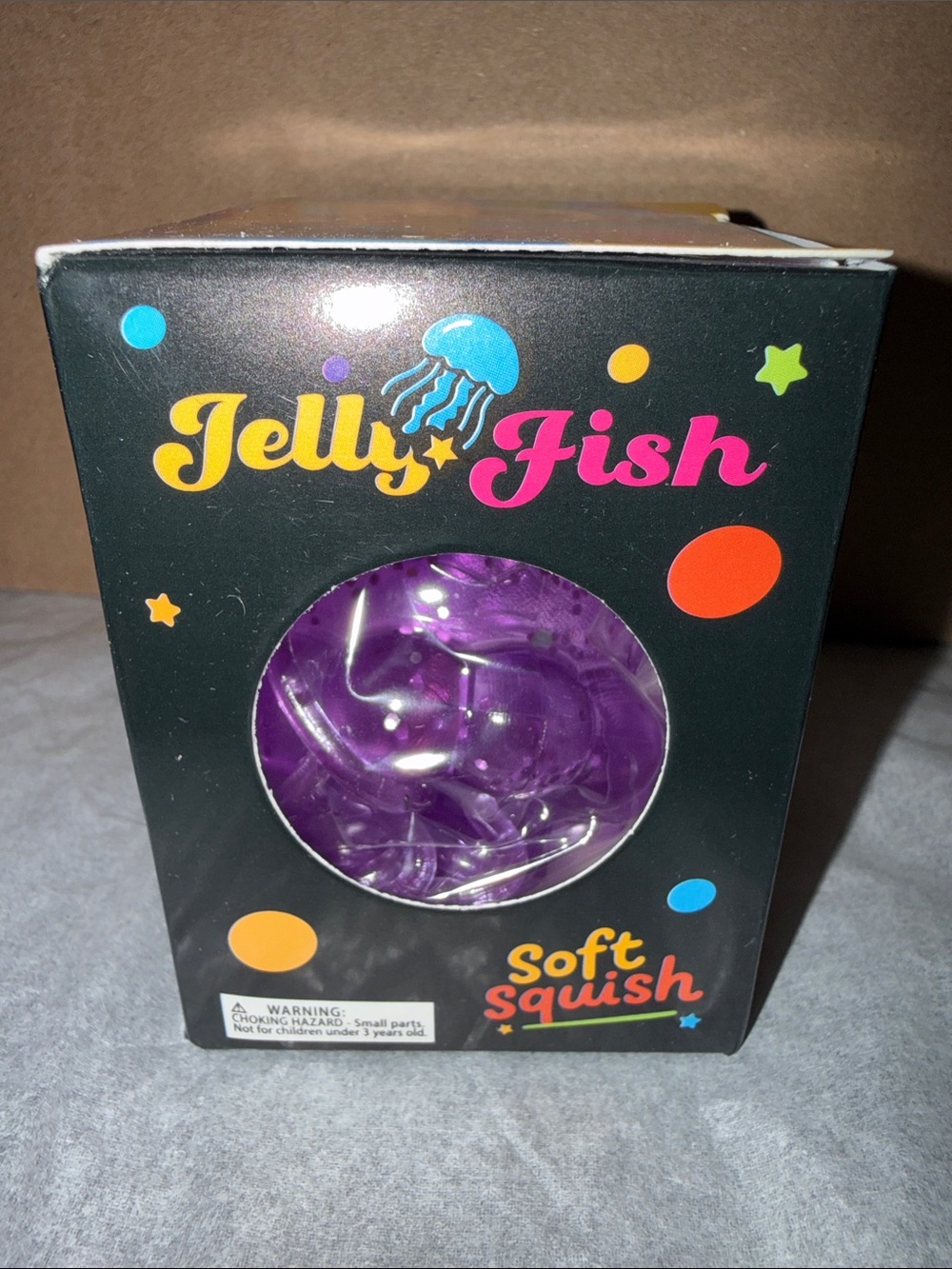 Soft Jelly Fish Squish - Purple